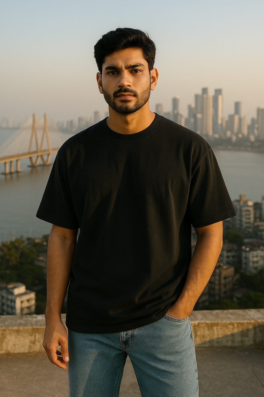 Oversized Black T-shirt