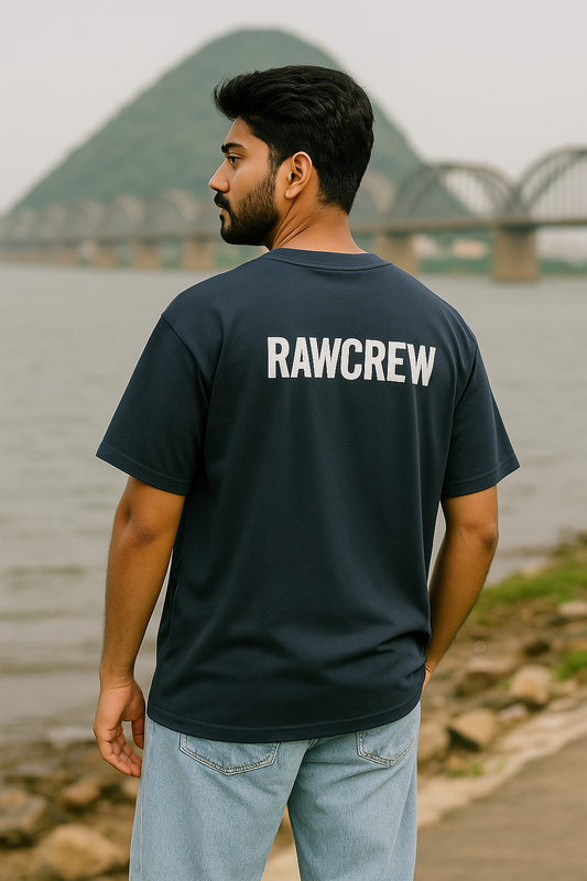 Oversized Graphic T-Shirt – Datk Grey